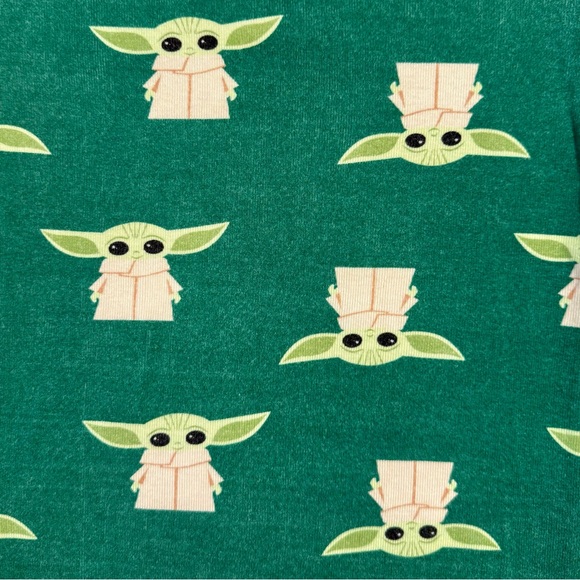 Hanna Andersson Grogu Pajama Set Boys 4 100 cm Girls Long Johns The Mandalorian - Picture 2 of 4